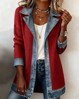 Britta | Modern-klassische Jacke in Rot