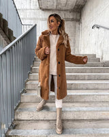 Marg | Weiche, elegante Jacke in Braun