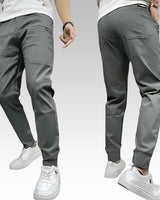 Tommaso | Premium Stretch Cargohose in Dunkelgrau