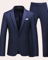 Pierre - Stilvolles 2-teiliges Set für Männer in Marineblau