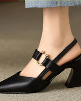 Christina – Elegante Damen Slingback-Pumps in Black