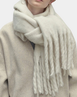 Stilvoller und Weicher Damenschal - Elise in Beige