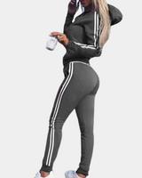 Trendy Damen Jogginganzug - Mila in Grau