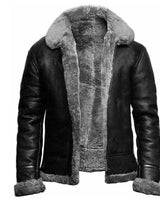 Callen - Mit Plüsch gefütterte Winterjacke in Grau