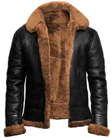 Callen - Mit Plüsch gefütterte Winterjacke in Braun