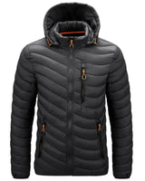 Calvin - Outdoor Daunenjacke für Herren in Schwarz