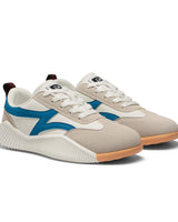 Zelda | Damen Schnür Sneaker Fußgewölbestütze – Komfort Schnürsneaker Stütze 2026 in Weiß & Blau