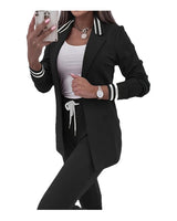 COZYSET Damen Entspanntes Zweiteiliges Outfit in Schwarz