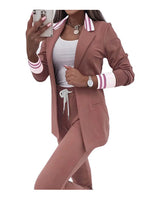 COZYSET Damen Entspanntes Zweiteiliges Outfit in Rosa