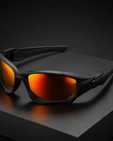AeroShield – Polarisierte Sport Sonnenbrillen in Rot