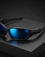 AeroShield – Polarisierte Sport Sonnenbrillen in Blau