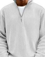 Calix | Herren Pullover Trendig Elegant Modern Hochwertig in Weiß