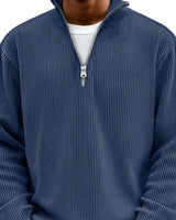Calix | Herren Pullover Trendig Elegant Modern Hochwertig in Marineblau