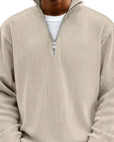 Calix | Herren Pullover Trendig Elegant Modern Hochwertig in Khaki