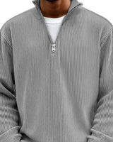 Calix | Herren Pullover Trendig Elegant Modern Hochwertig in Grau