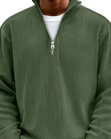 Calix | Herren Pullover Trendig Elegant Modern Hochwertig in Olivgrün