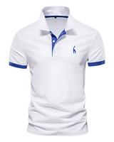 Geoff – Premium Polo Hemd in Weiß