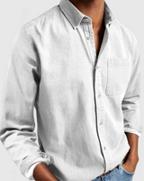 Alvin™ | Premium Casual Hemd in Weiß