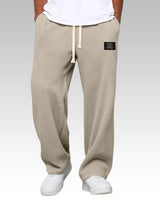 Androw – Bequeme Hose Mit Weitem Bein in Khaki