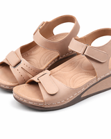Talynne - Gepolsterte Sandalen in Khaki