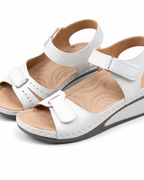 Talynne - Gepolsterte Sandalen in Weiß