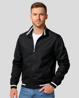 Bomberjacke im urbanen Stil - Laurent in Schwarz