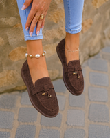 Romy | Elegante Komfort-Loafer in Braun