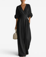 Olyara - Maßgeschneiderter Jumpsuit in Schwarz