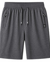 Iron™ Shorts aus Premium-Baumwolle mit kühlender Technologie in Dunkelgrau