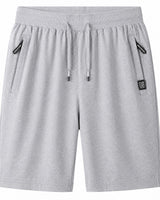 Iron™ Shorts aus Premium-Baumwolle mit kühlender Technologie in Grau