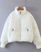Leichte Damen Pufferjacke - Sofia in Weiß