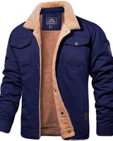 Jörg | Moderne Bomberjacke in Blau