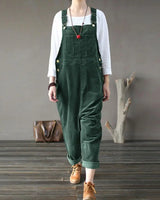 Nora - Lässiger Winter-Overall für Frauen in Grün
