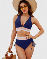 Jayzelliah | Elegantes Bikini-Set in Dunkelblau