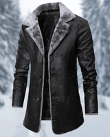Remington - Bequemer und warmer Mantel in Schwarz