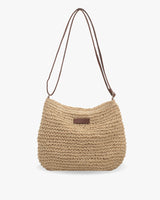 Kathy - Elegante Geflochtene Tasche in Beige