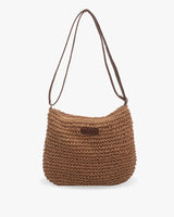 Kathy - Elegante Geflochtene Tasche in Khaki