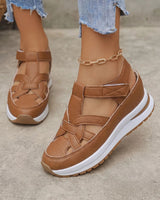 Duna | Damen Bequeme Sandale – Komfort Sommer Sandalen in Braun