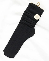 Elina | Damen Lange Oktoberfest Trachtensocken in Schwarz