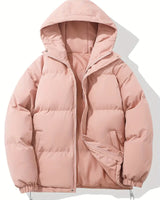 Mariette Damen Winterjacke mit Kapuze in Hellrosa