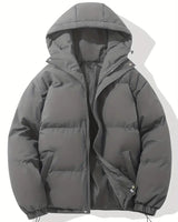 Mariette Damen Winterjacke mit Kapuze in Dunkelgrau