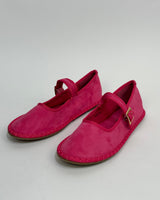 Friulane mit Riemen in Fuchsia