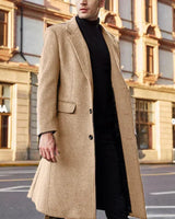 Warme, wasserdichte Winterjacke für Männer in Khaki