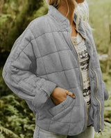 Fiona | Elegante Jacke in Grau