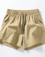 Ethan™ Sport-Shorts mit schnelltrocknendem, hochelastischem High-Mobility-Gewebe in Khaki