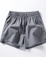 Ethan™ Sport-Shorts mit schnelltrocknendem, hochelastischem High-Mobility-Gewebe in Grau