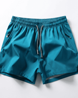 Ethan™ Sport-Shorts mit schnelltrocknendem, hochelastischem High-Mobility-Gewebe in Nebelblau