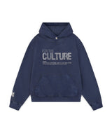 Damen Sweatshirt mit Kapuze in Blau