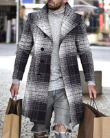 Jasperr | Trenchcoat Homme – Casual et Élegant in Gris