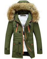 Gio - Dicke Winterjacke in Armeegrün
